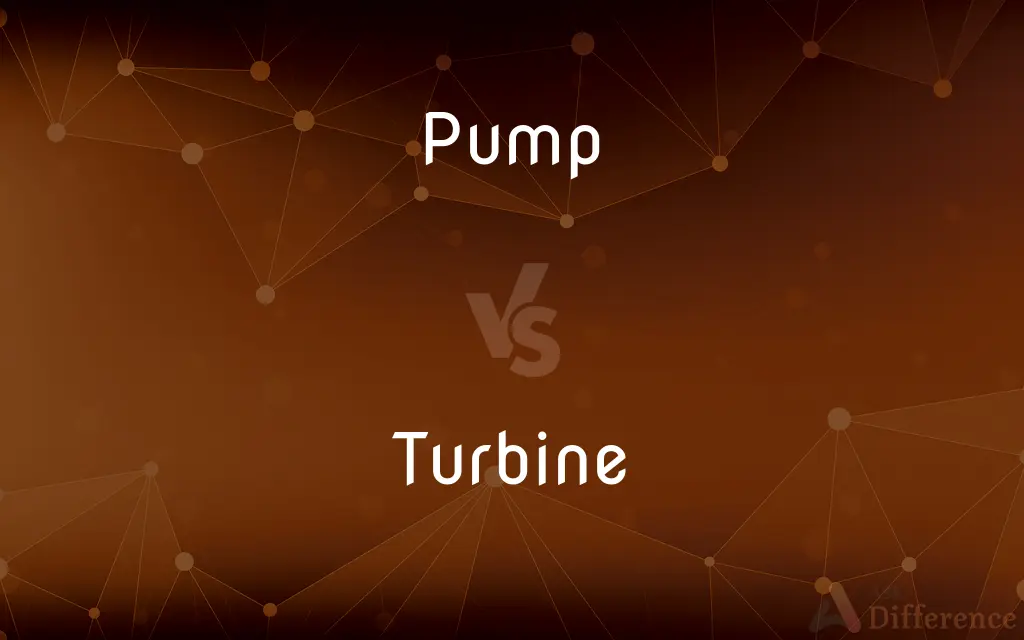 Pump vs. Turbine — What's the Difference?