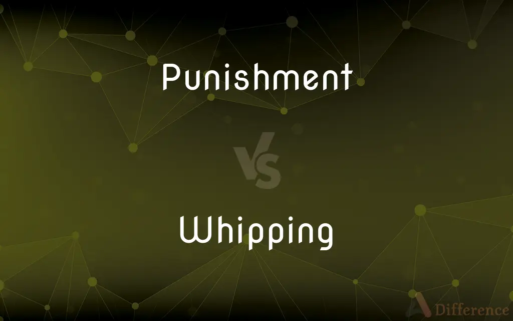 Punishment vs. Whipping — What's the Difference?
