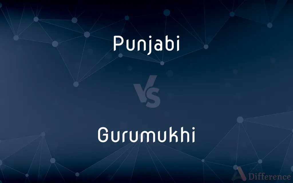 Punjabi vs. Gurumukhi — What's the Difference?