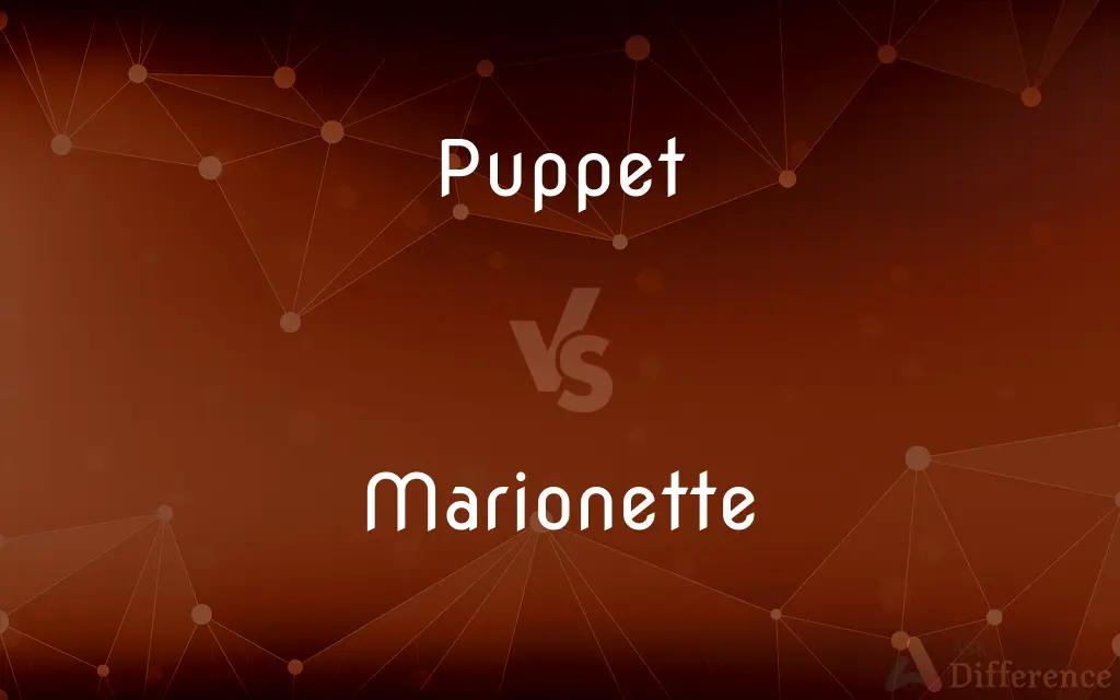 Puppet vs. Marionette — What's the Difference?