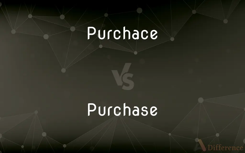 Purchace vs. Purchase — Which is Correct Spelling?