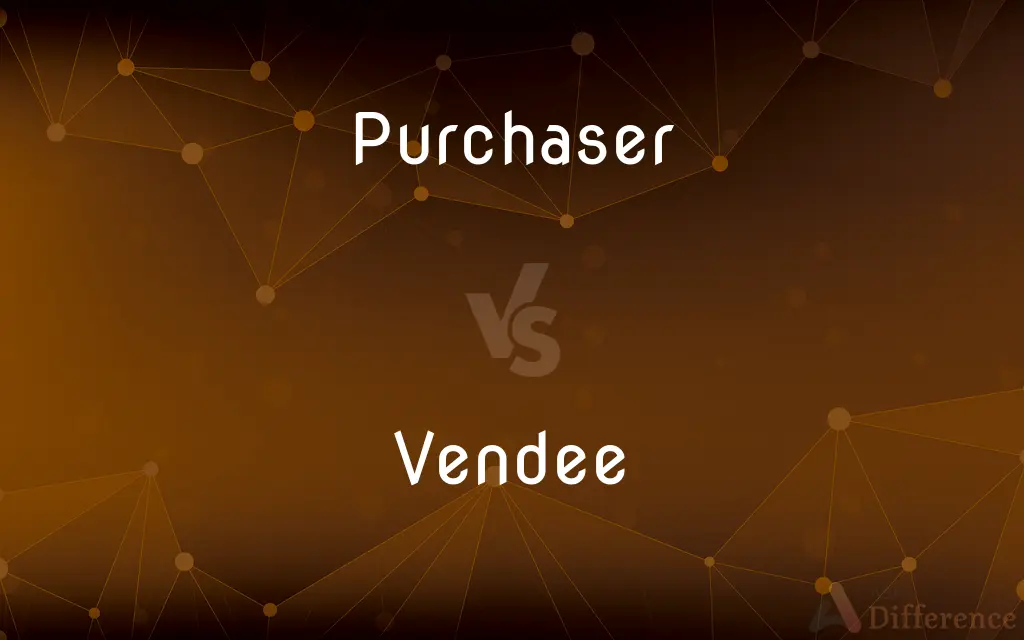 Purchaser vs. Vendee — What's the Difference?