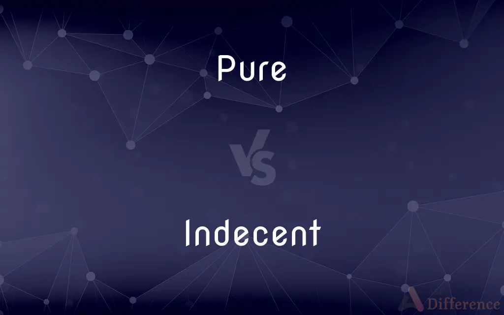 Pure vs. Indecent — What's the Difference?