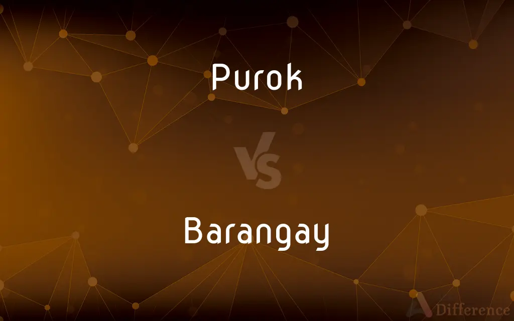 Purok vs. Barangay — What's the Difference?