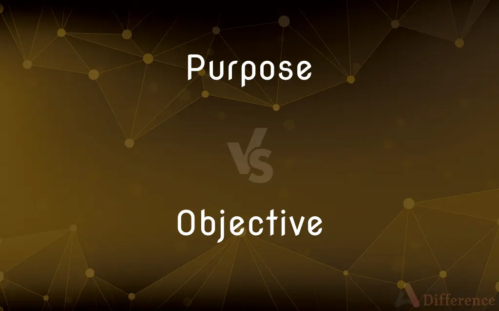 Purpose vs. Objective — What's the Difference?
