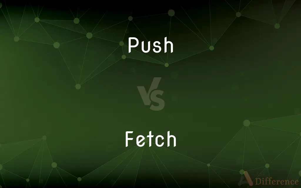 Push vs. Fetch — What's the Difference?
