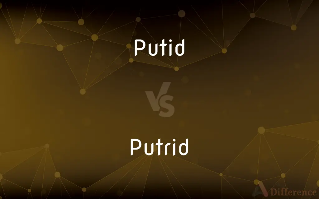 Putid vs. Putrid — What's the Difference?