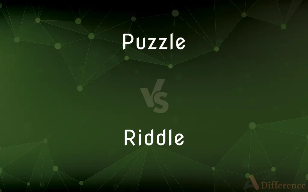 Puzzle vs. Riddle — What's the Difference?