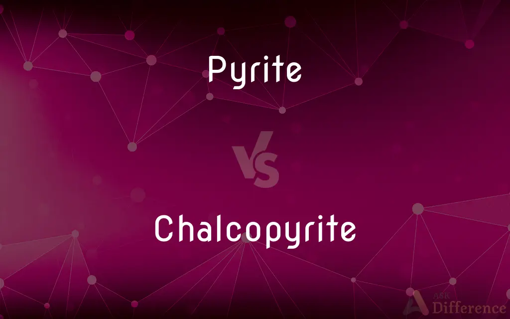 Pyrite vs. Chalcopyrite — What's the Difference?