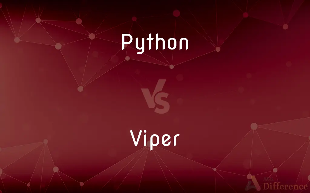 Python vs. Viper — What's the Difference?