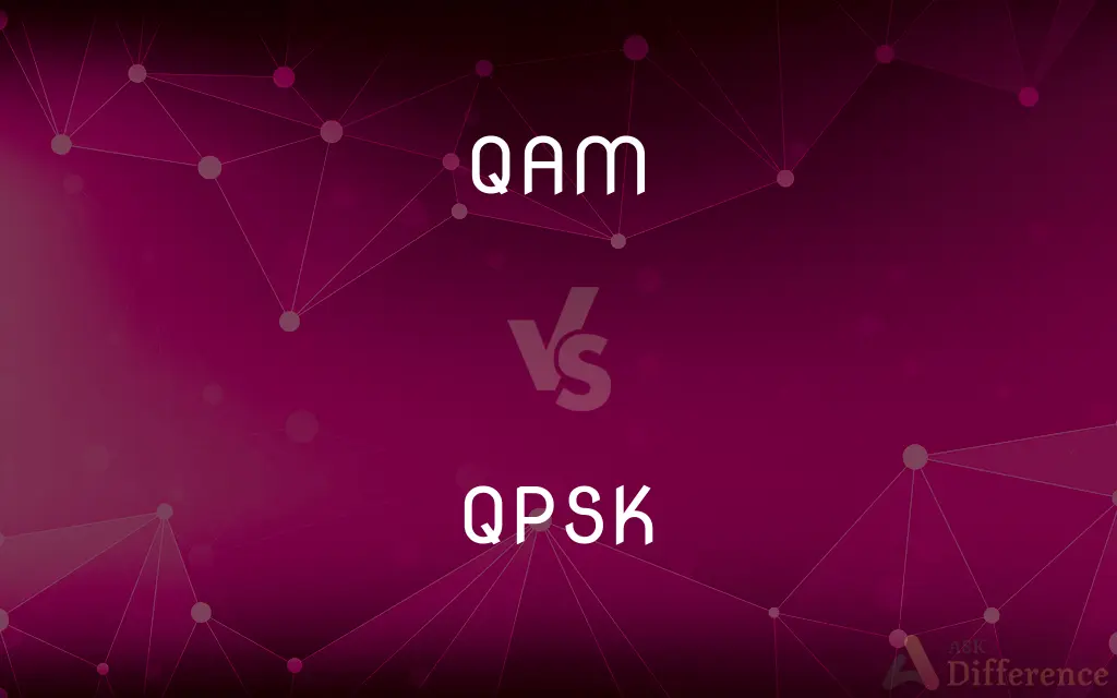 QAM vs. QPSK — What's the Difference?