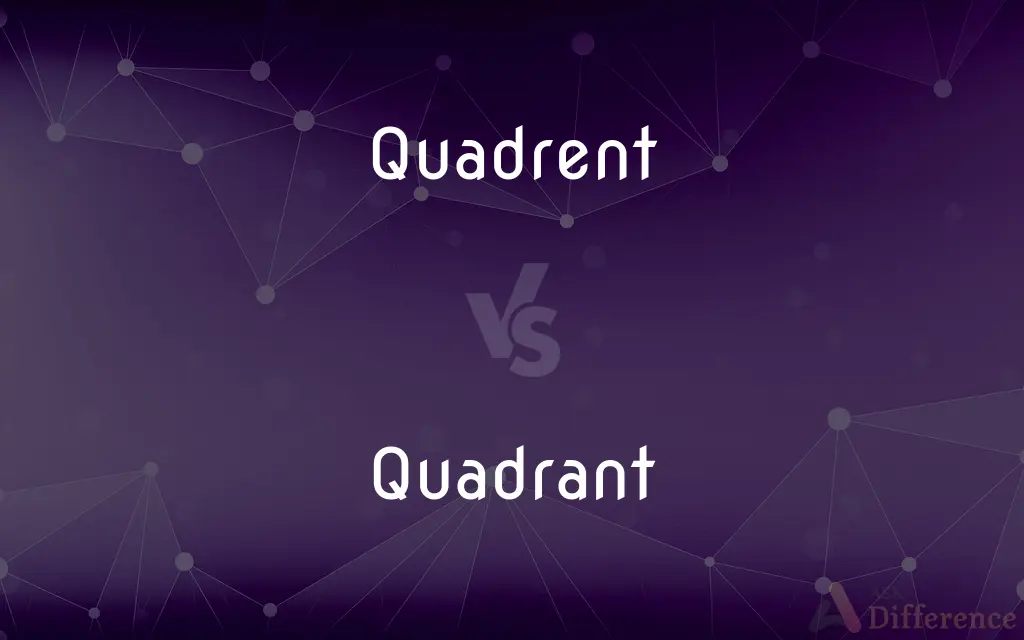 Quadrent vs. Quadrant — Which is Correct Spelling?