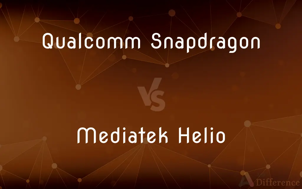 Qualcomm Snapdragon vs. Mediatek Helio — What's the Difference?