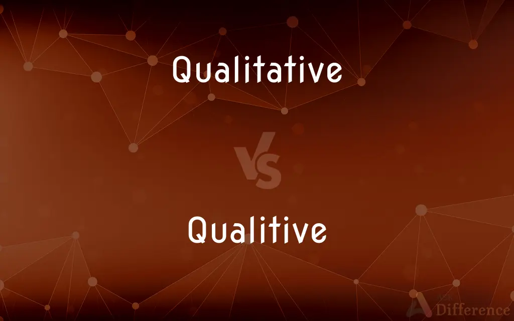 Qualitative vs. Qualitive — Which is Correct Spelling?