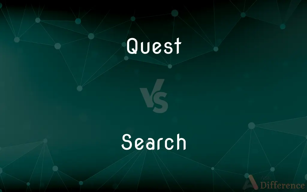 Quest vs. Search — What's the Difference?