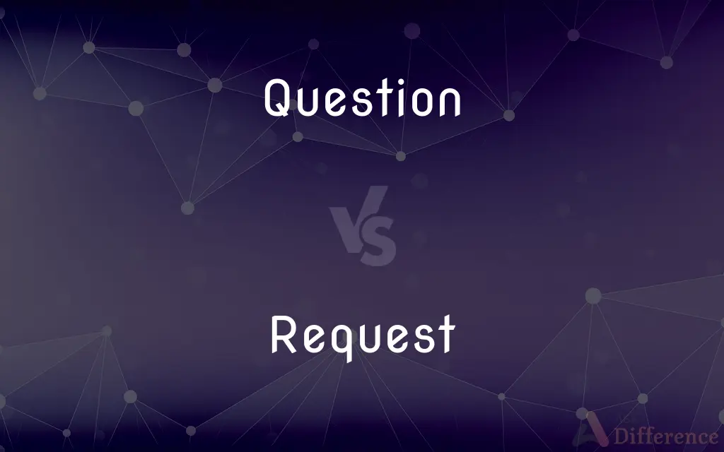 Question vs. Request — What's the Difference?