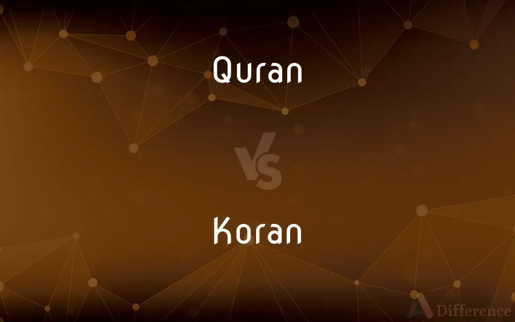 Quran vs. Koran — What's the Difference?