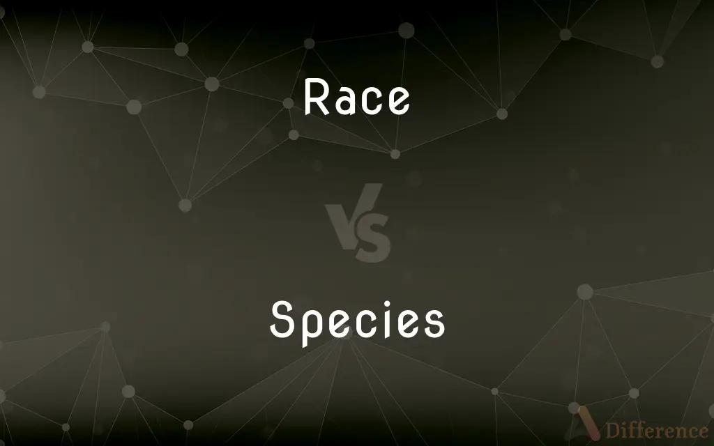 Race vs. Species — What's the Difference?