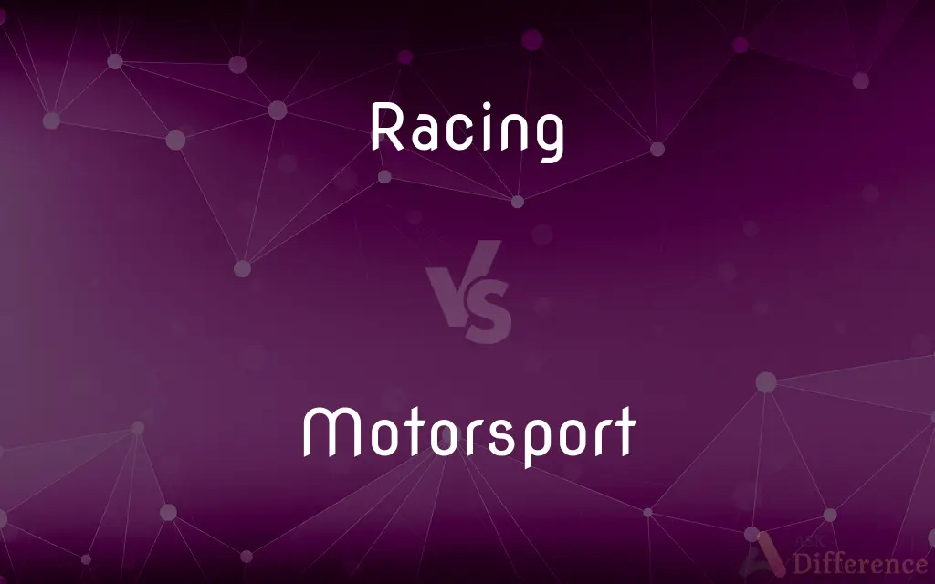 Racing vs. Motorsport — What's the Difference?