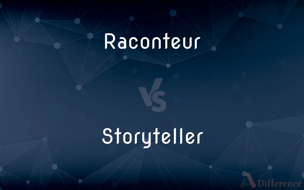 Raconteur vs. Storyteller — What's the Difference?