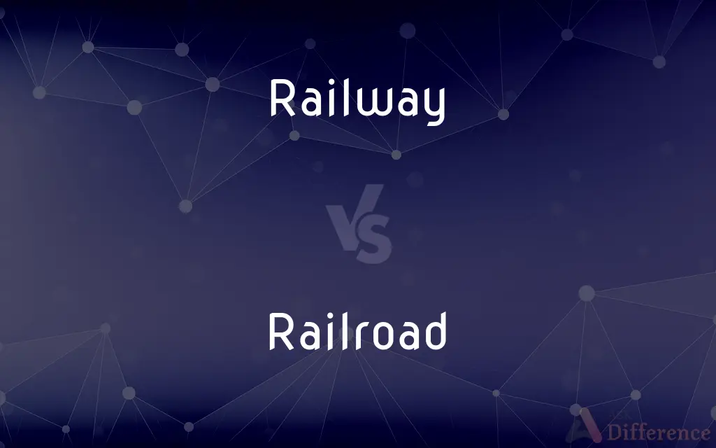 Railway vs. Railroad — What's the Difference?