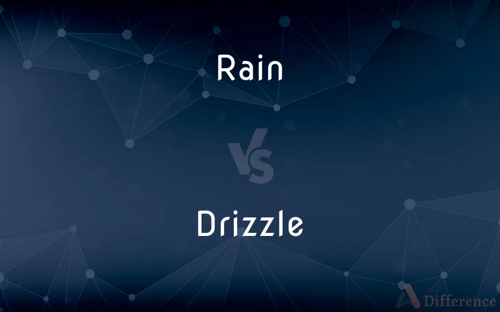Rain vs. Drizzle — What's the Difference?