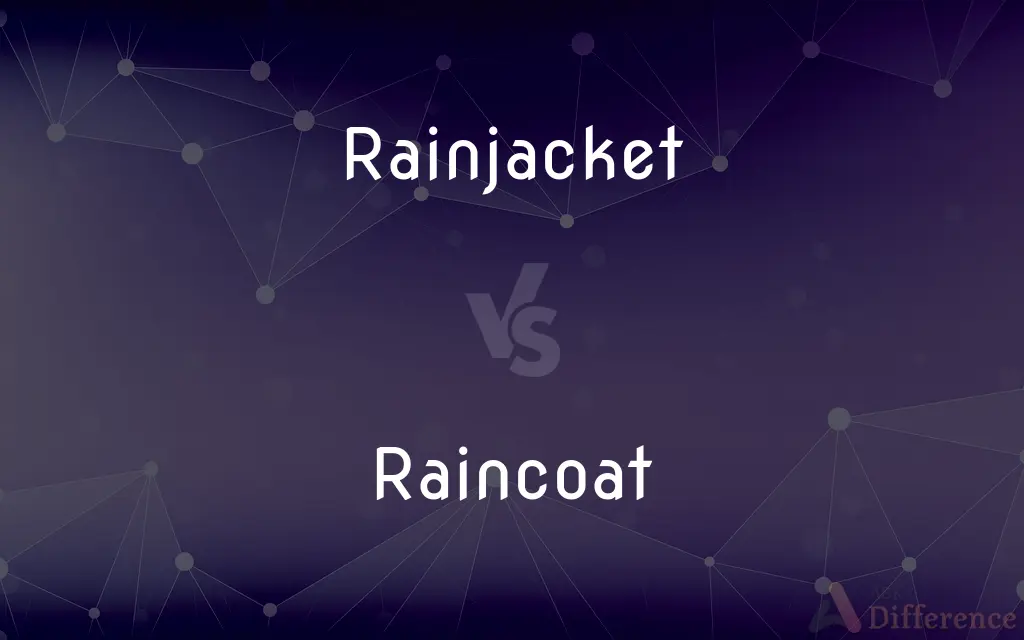 Rainjacket vs. Raincoat — What's the Difference?