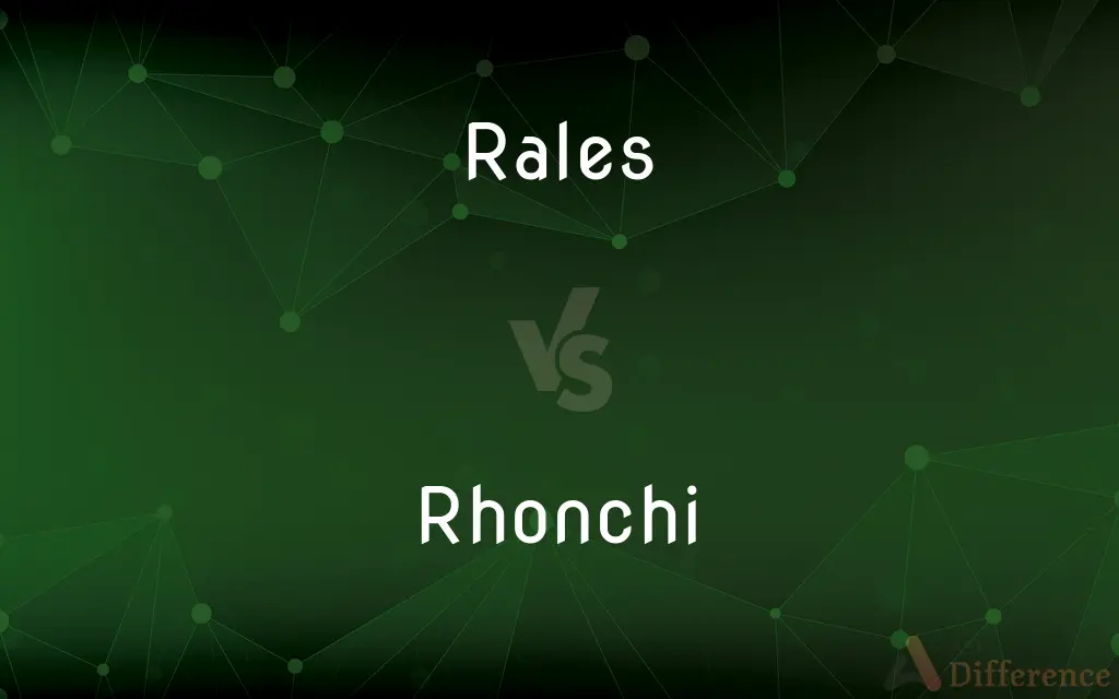 Rales vs. Rhonchi — What's the Difference?