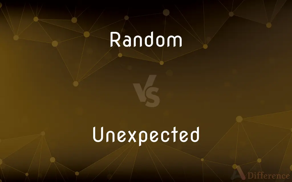 Random vs. Unexpected — What's the Difference?