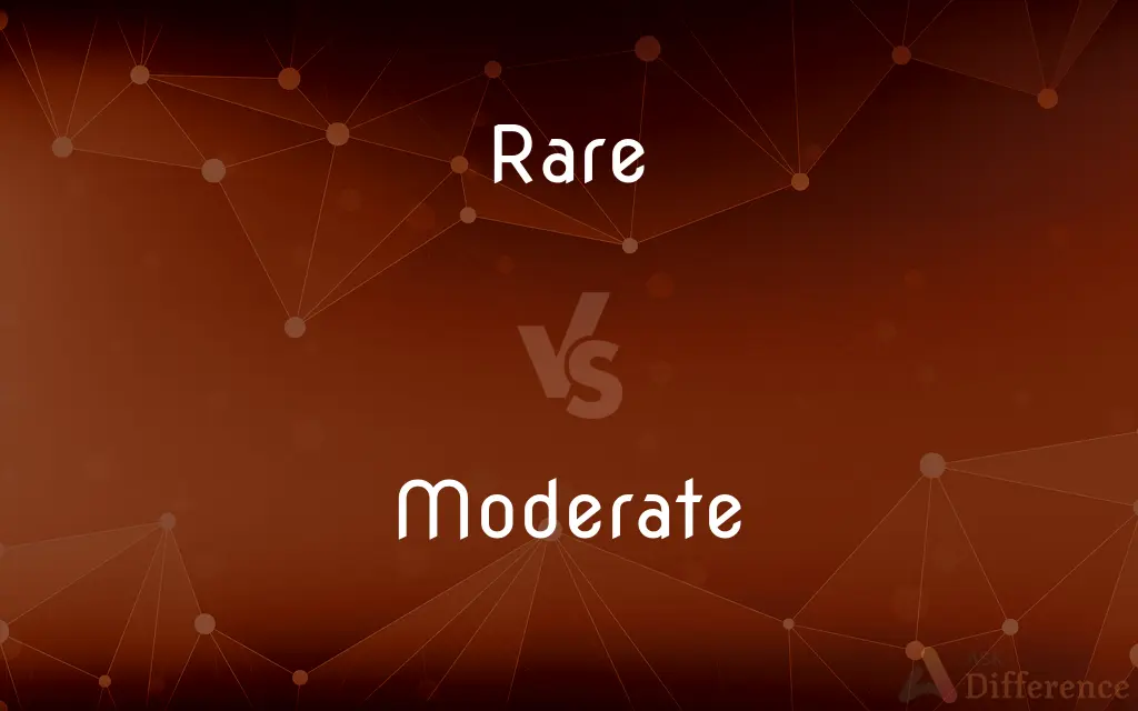 Rare vs. Moderate — What's the Difference?