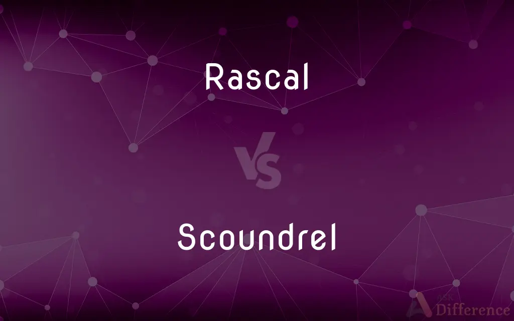 Rascal vs. Scoundrel — What's the Difference?