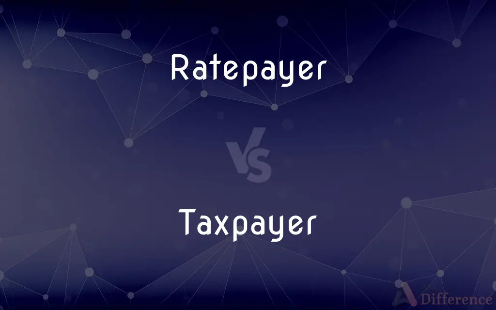 Ratepayer vs. Taxpayer — What's the Difference?