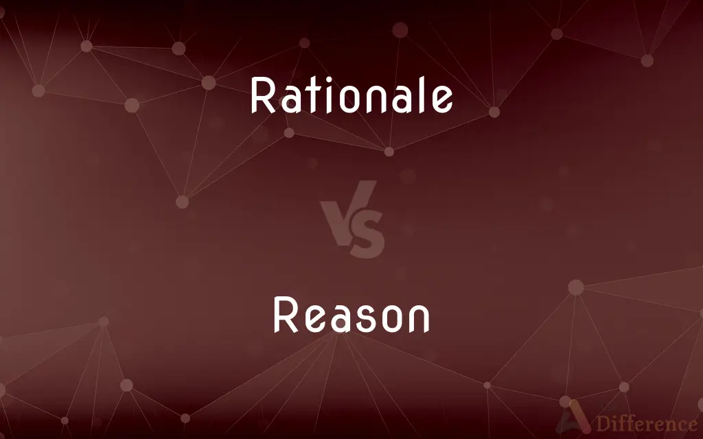 Rationale vs. Reason — What's the Difference?