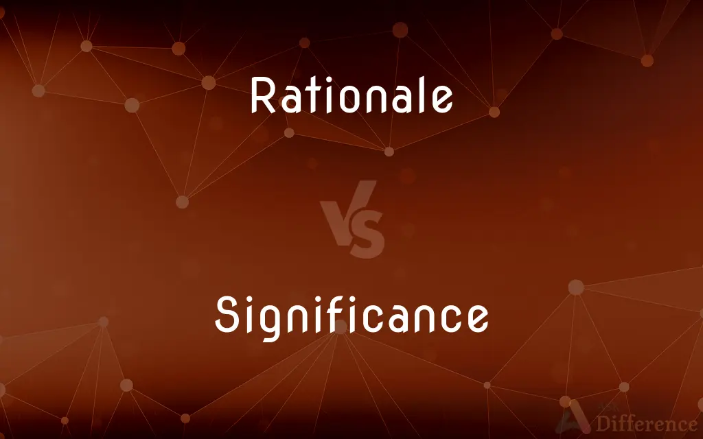 Rationale Vs Significance What s The Difference Rationale vs significance what s the difference