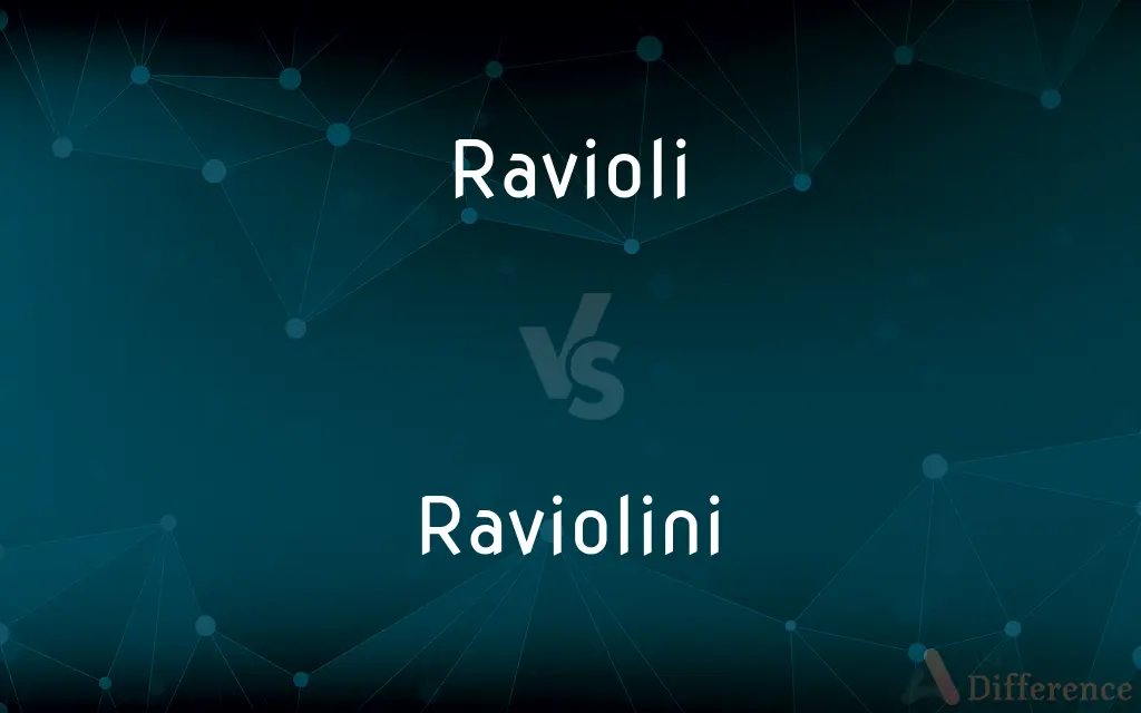 Ravioli vs. Raviolini — Which is Correct Spelling?