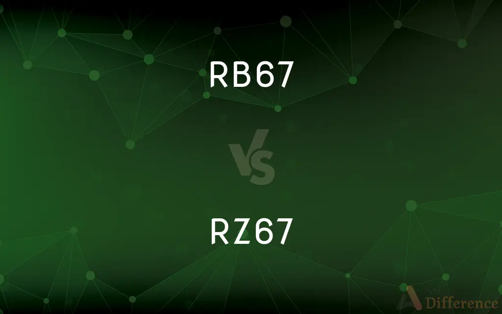 RB67 vs. RZ67 — What's the Difference?