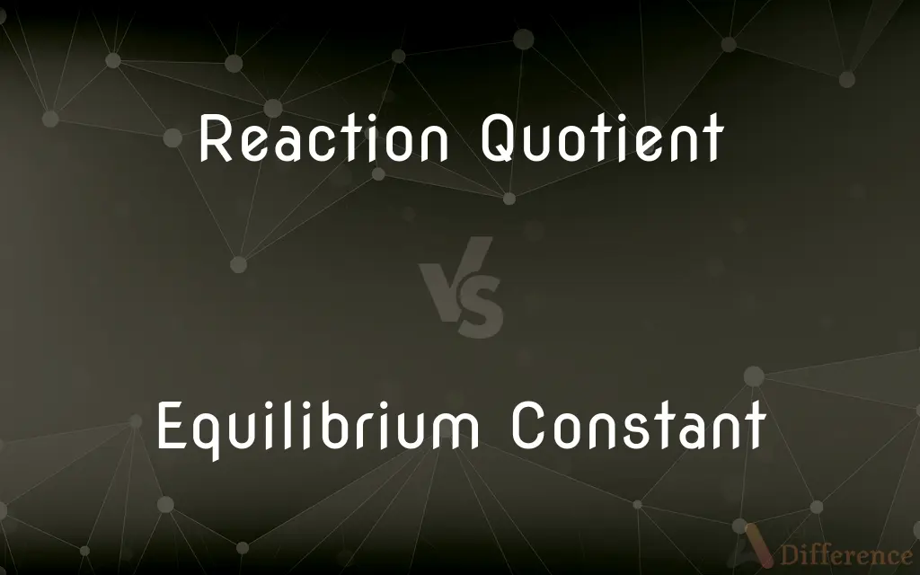Reaction Quotient vs. Equilibrium Constant — What's the Difference?