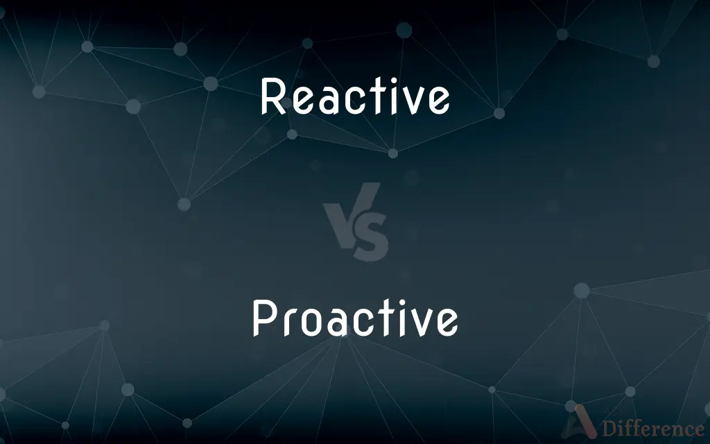 Reactive vs. Proactive — What's the Difference?