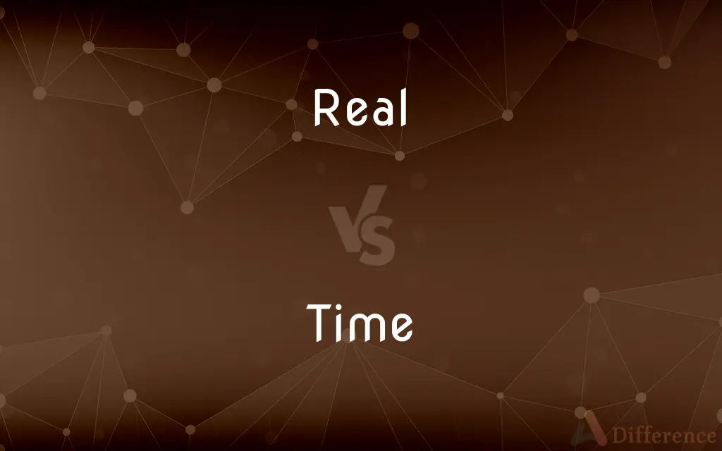 Real vs. Time — What's the Difference?