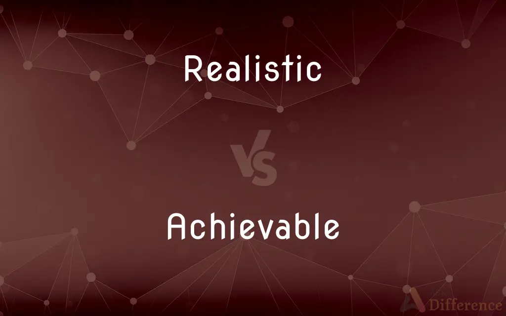 Realistic vs. Achievable — What's the Difference?