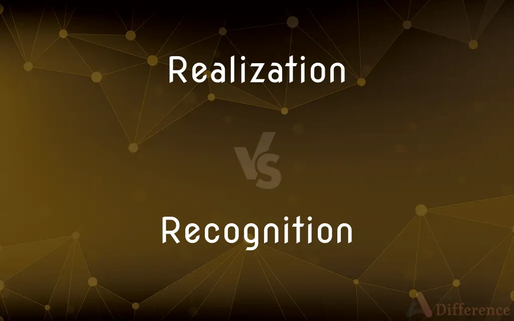 Realization vs. Recognition — What's the Difference?