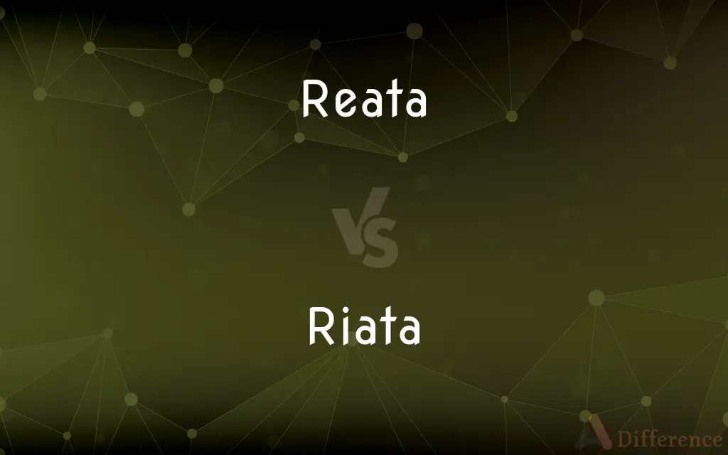 Reata vs. Riata — What's the Difference?
