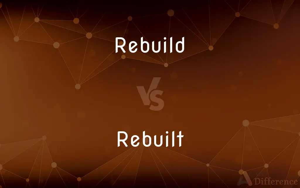 Rebuild vs. Rebuilt — What's the Difference?