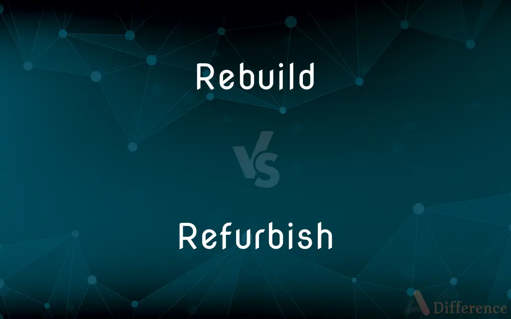 Rebuild vs. Refurbish — What's the Difference?