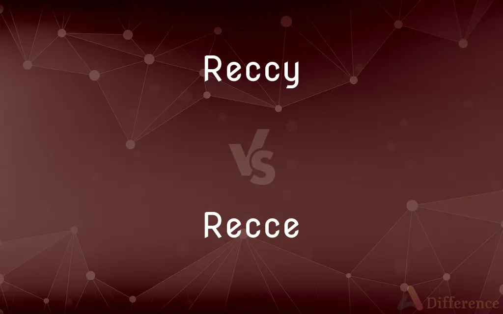 Reccy vs. Recce — Which is Correct Spelling?
