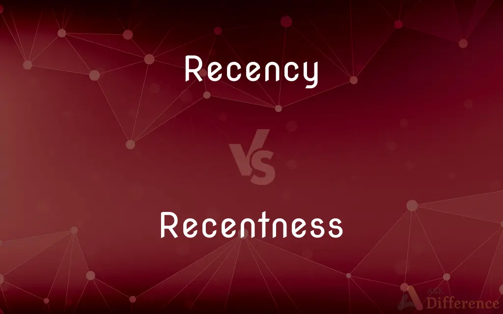 Recency vs. Recentness — Which is Correct Spelling?