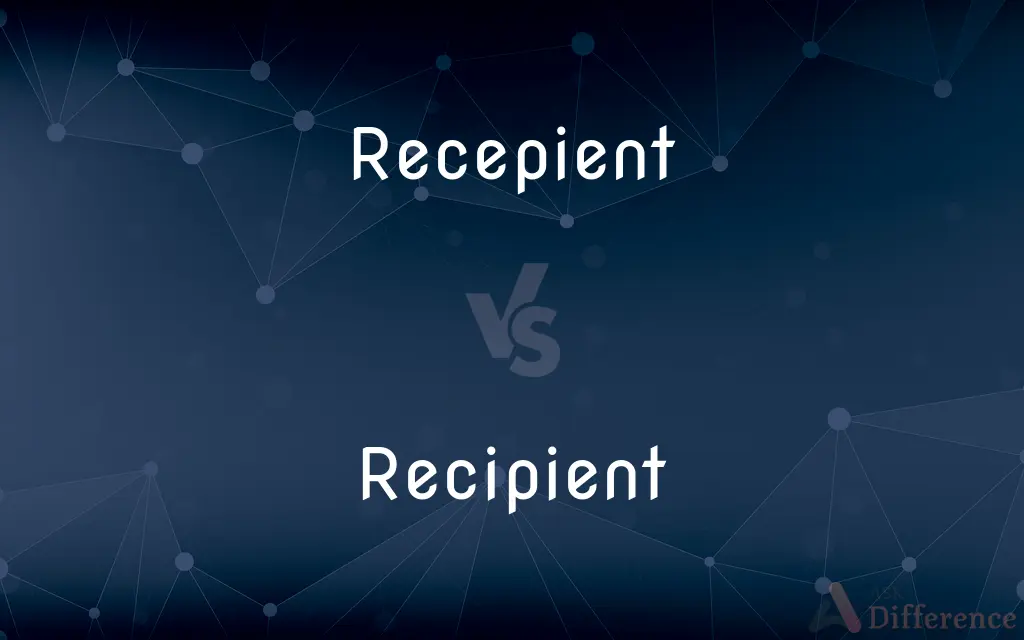 Recepient vs. Recipient — Which is Correct Spelling?