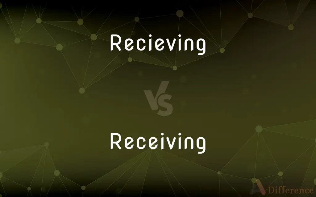 Recieving vs. Receiving — Which is Correct Spelling?