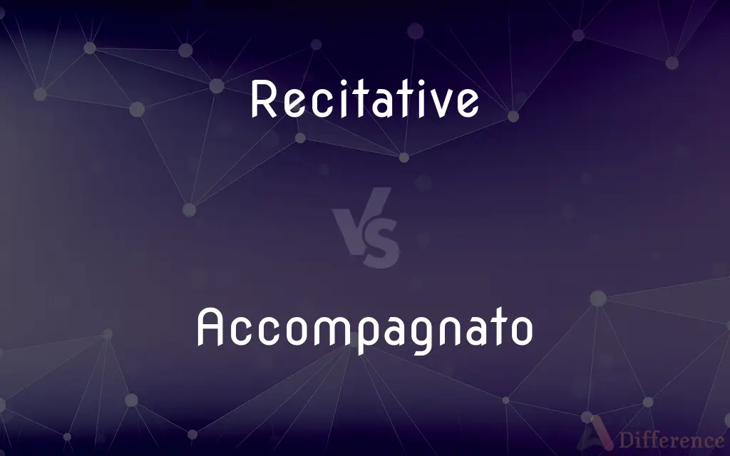 Recitative vs. Accompagnato — What's the Difference?