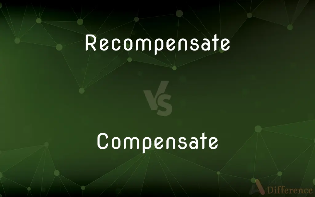 Recompensate vs. Compensate — Which is Correct Spelling?